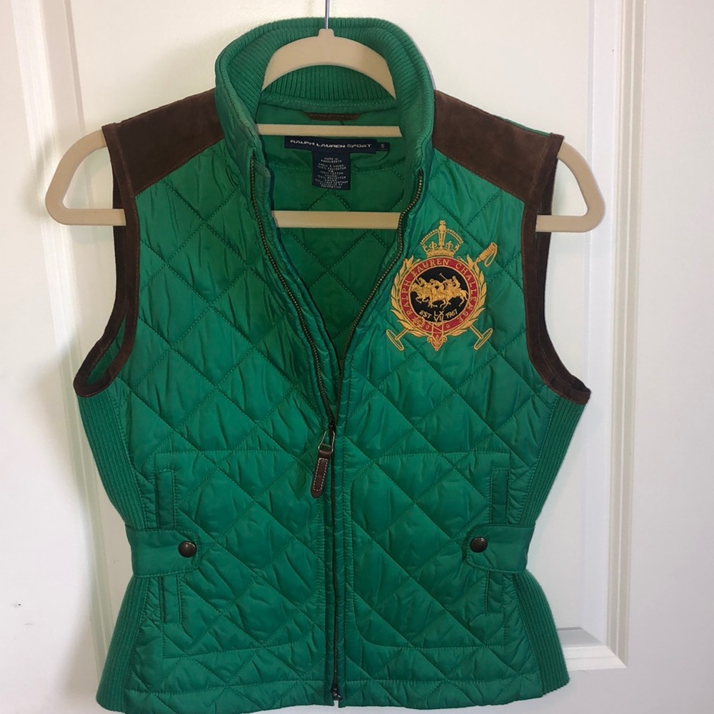 Like New 💚Green Ralph Lauren Sports Vest